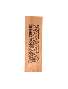 Bolsas Flat Kraft 50gr 22.5 x 7 - Bolsa para cubiertos